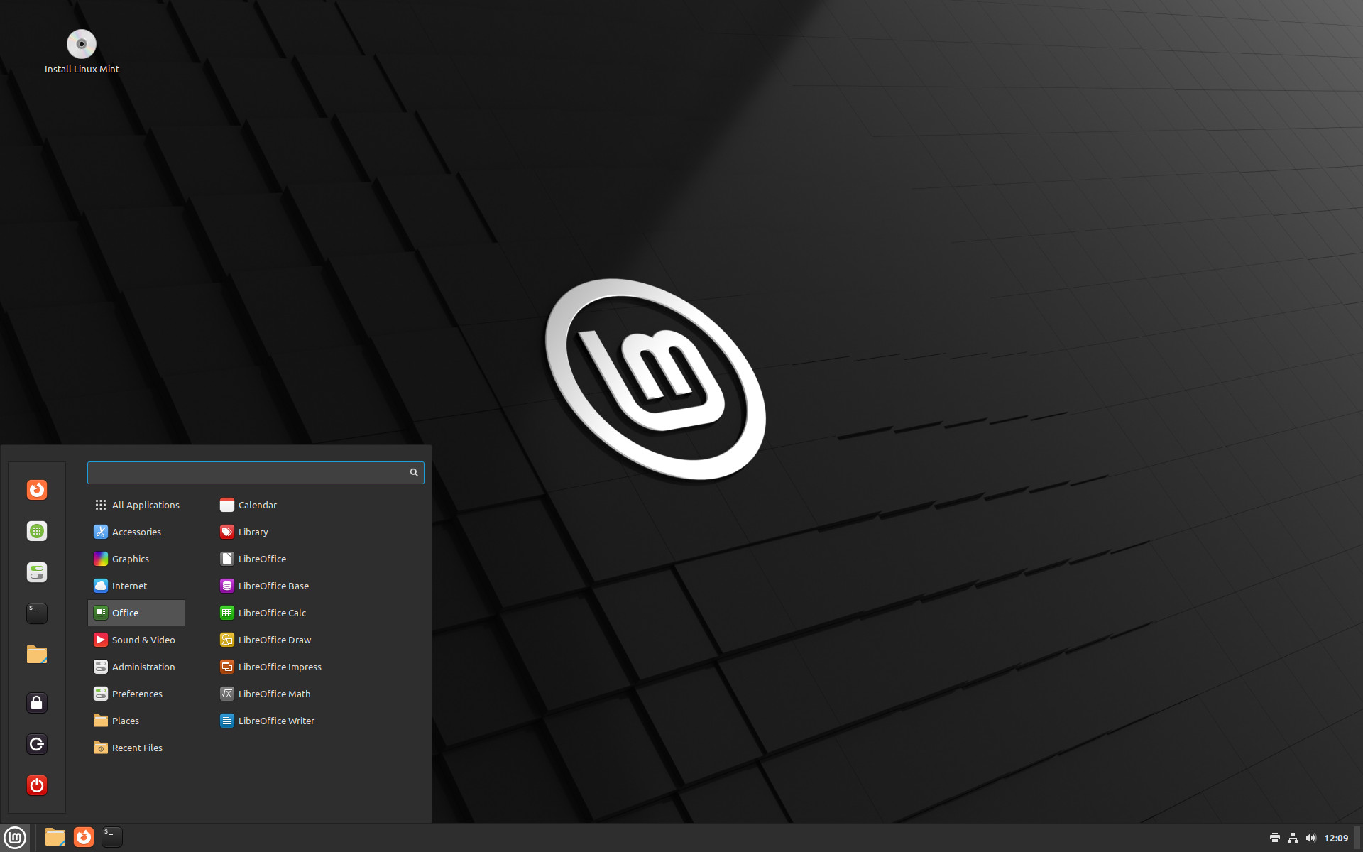 Linux Mint Desktop Screenshot